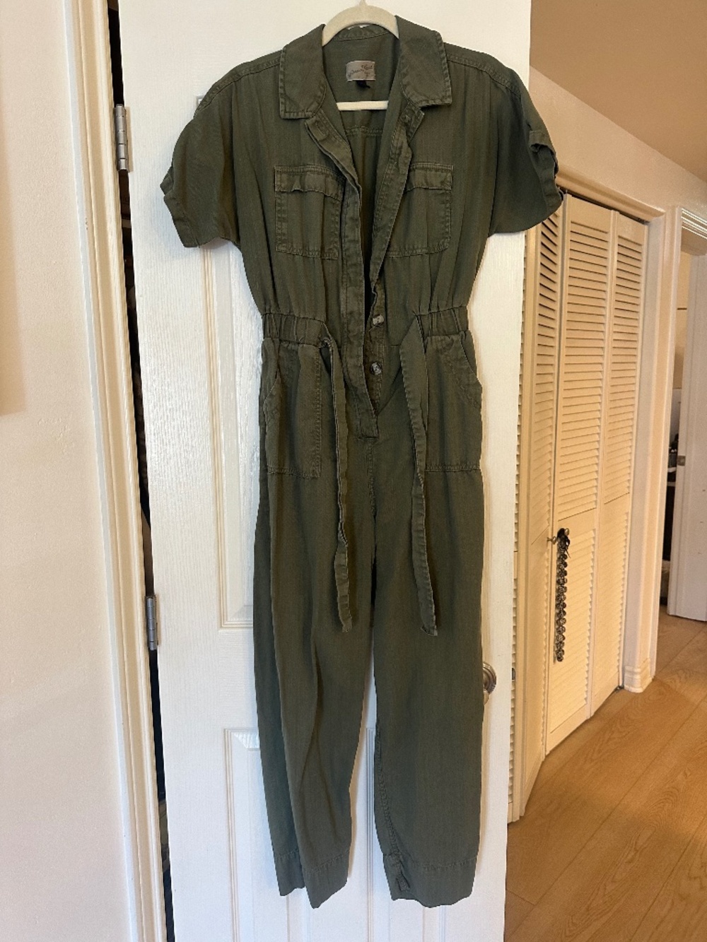 Universal Thread - olive green - utility jumpsuit